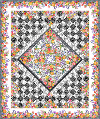 Decoupage Panel Quilt Kit