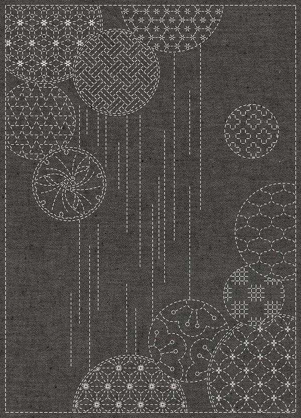 Sashiko Cloth - Windchimes