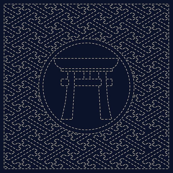Sashiko Cloth - Tori-i