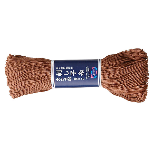 Sashiko Thread - Earthy Brown