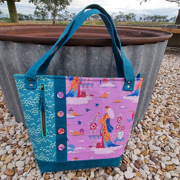 Stained Glass Tote Bag Pattern