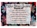 Wild Spring Blooms Quilt Pattern