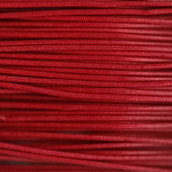 Waxed Cotton Cording - Dark Red