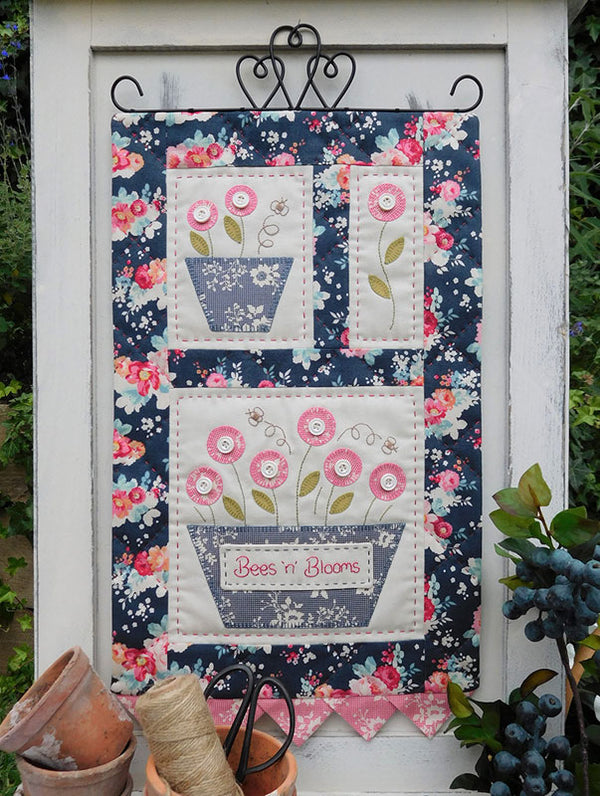 Bees N Blooms Pattern