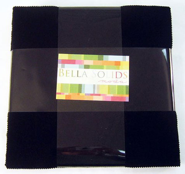 Bella Solid Black Layer Cake