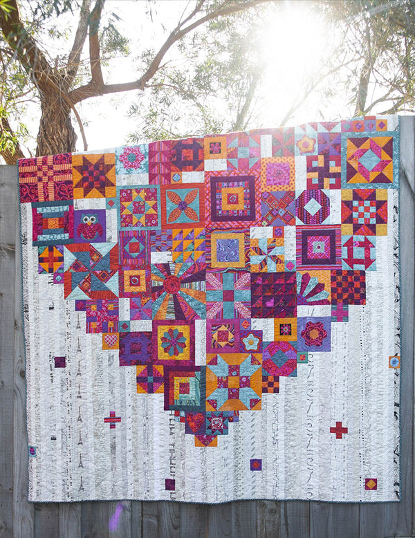 Boho Heart Quilt Pattern