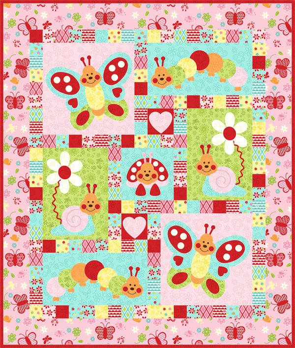Bugsy (Pink) Pattern