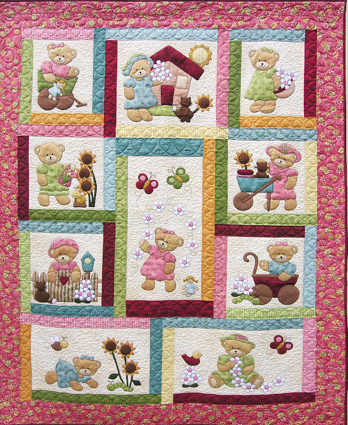 Daisy Bear Pattern