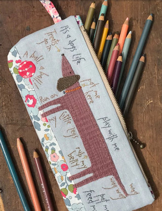 A Dogs Life Pencil Case Pattern