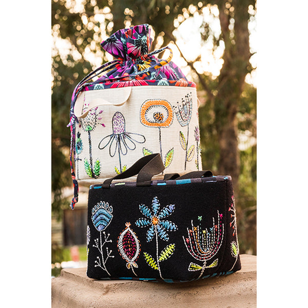 Embroidered Sewing Bag Pattern