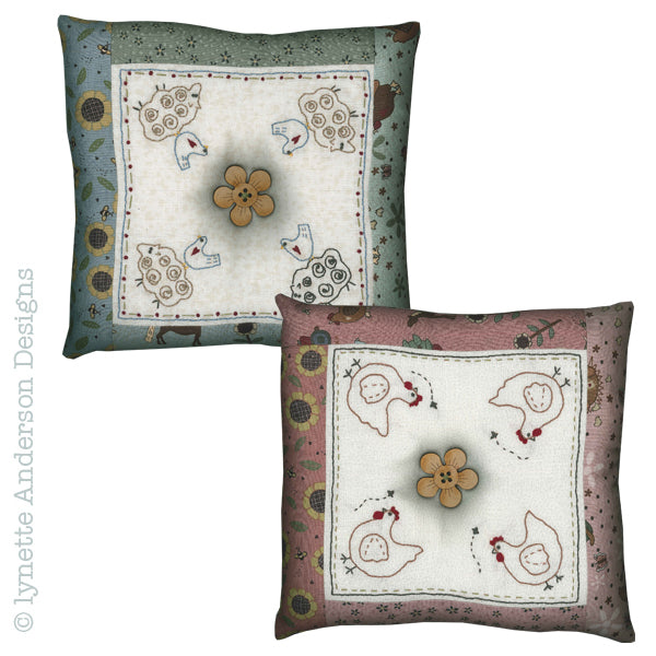 Farmyard Pin Cushion Pattern