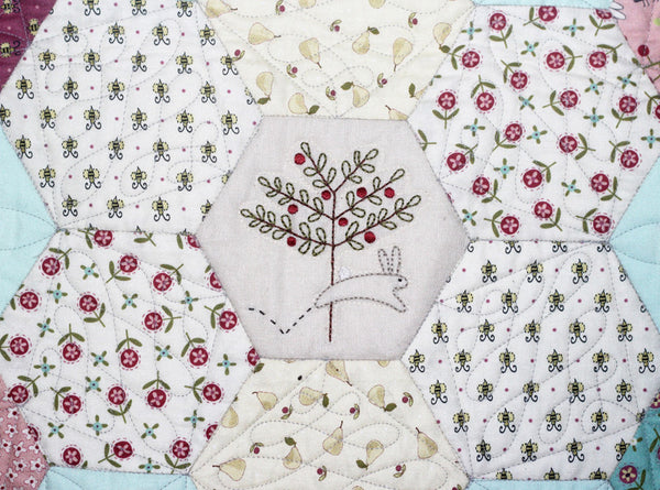 Willowbrook Hexie Quilt Pattern