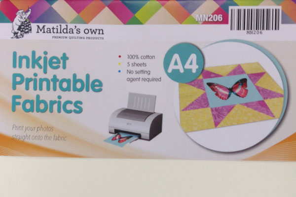 Inkjet Printable Fabric