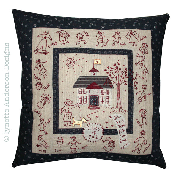 My School Pillow Pattern