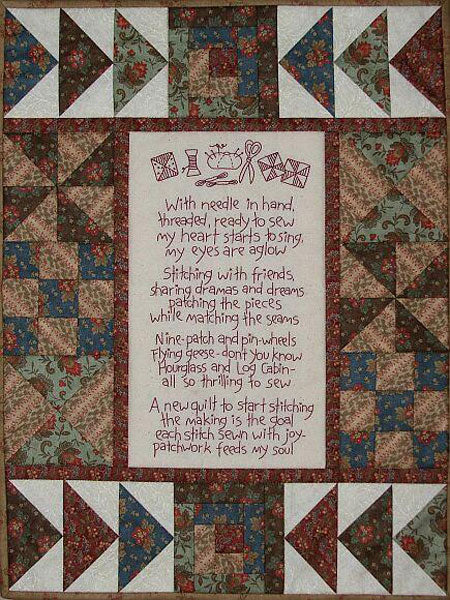 Patchwork Feeds My Soul Pattern