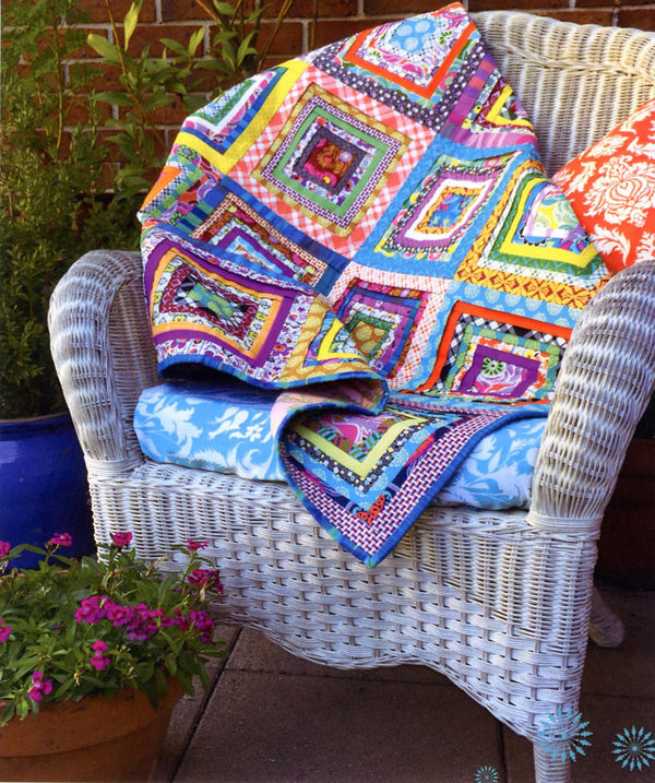Pleated Log Cabin Pattern