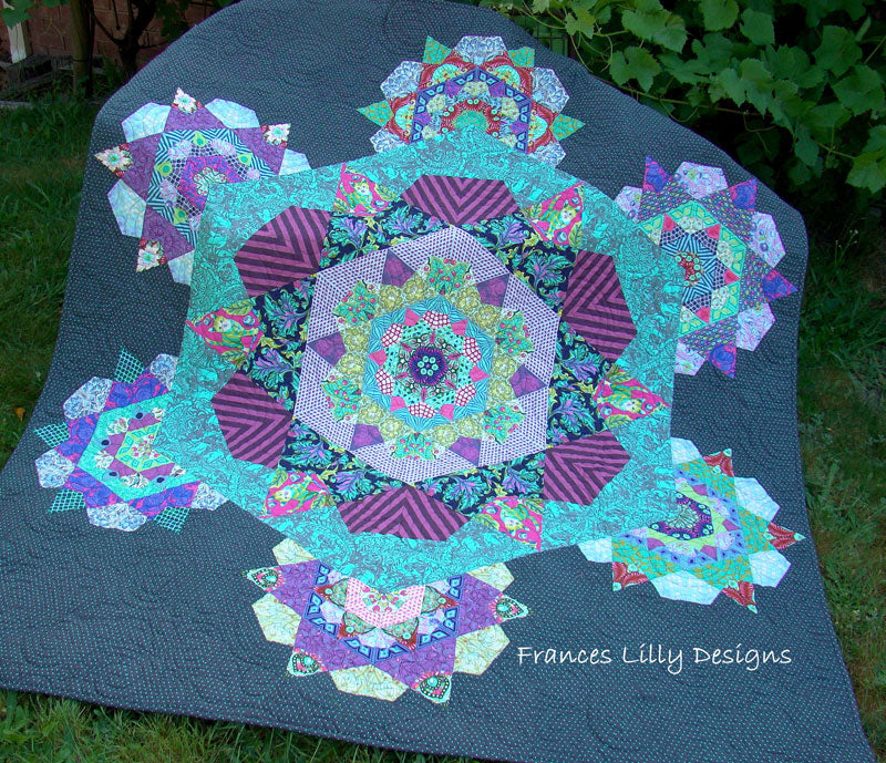 Reminiscence Quilt Pattern Designed by Julie Fenn for Frances Lilly