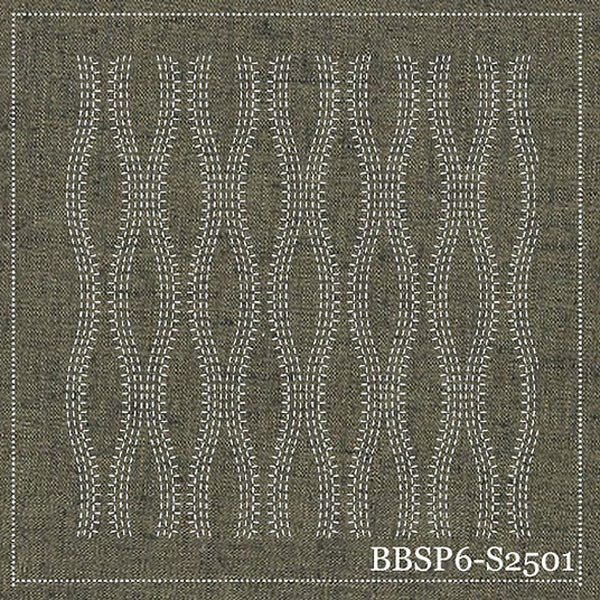 Sashiko Panel - Steam