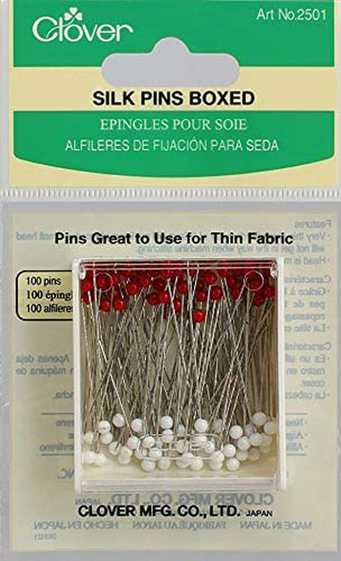 Clover Silk Pins