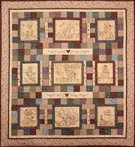 Teddies At Play Pattern