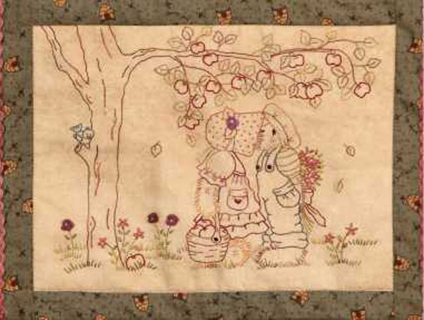 Teddies At Play Pattern