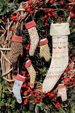 The Stockings Were Hung Pattern