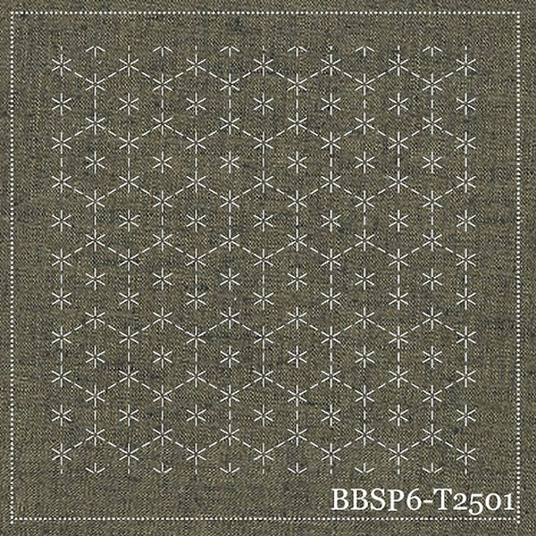 Sashiko Panel -Turtle Shell Connect