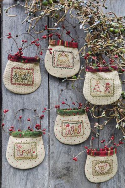 Christmas Stamp Pockets Pattern