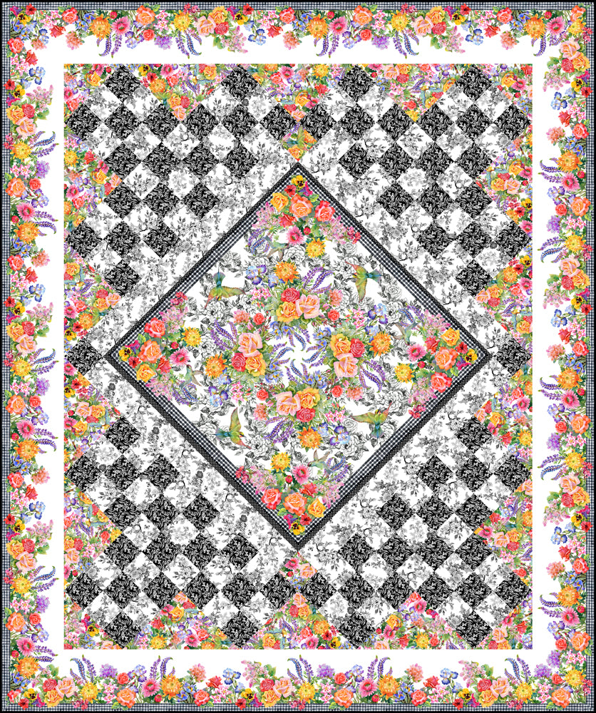 Decoupage Panel Quilt Kit | whateverwhereever
