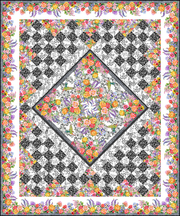 Decoupage Panel Quilt Kit