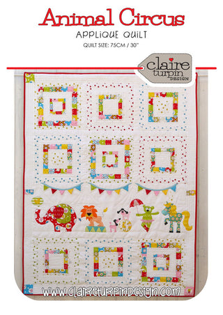 Animal Circus Quilt Pattern