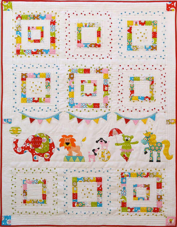 Animal Circus Quilt Pattern