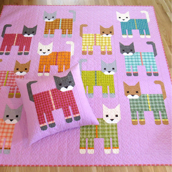 Cats in Pajamas Pattern