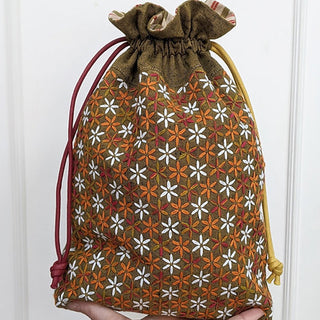Daisy Pouch Kit - Gold