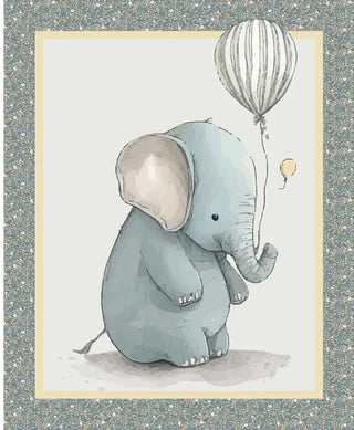 Elephant Cot Panel - DV7451