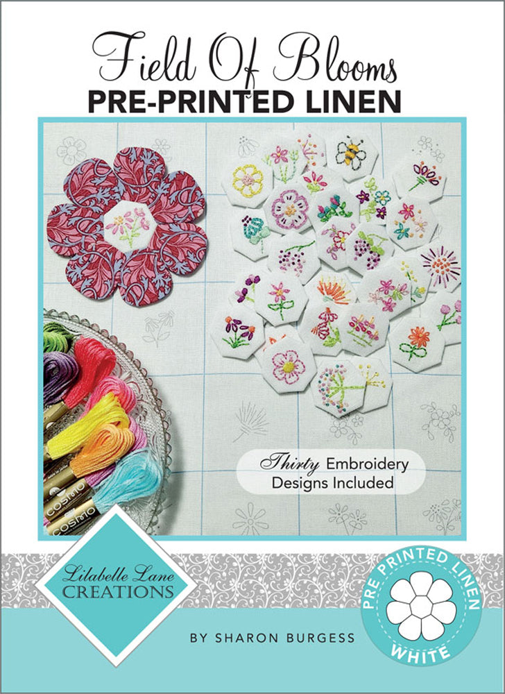 Field of Blooms - Pre-Printed Panel | whateverwhereever