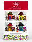 Wendy Williams Pre-cut Applique Kit - Little House (Red)