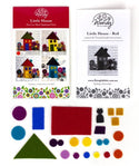 Wendy Williams Pre-cut Applique Kit - Little House (Red)