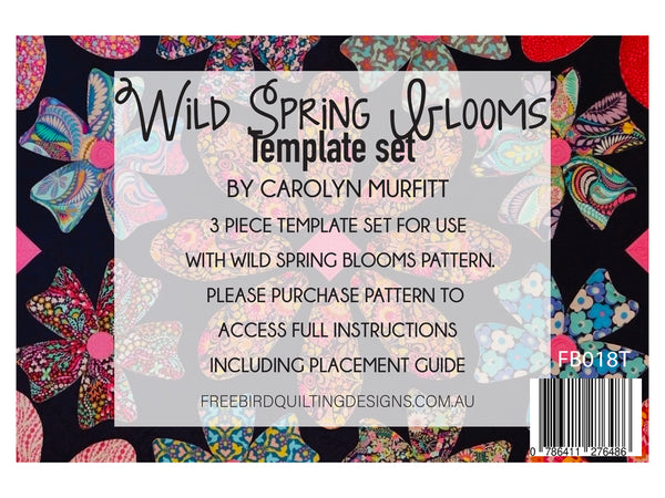 Wild Spring Blooms Quilt Pattern