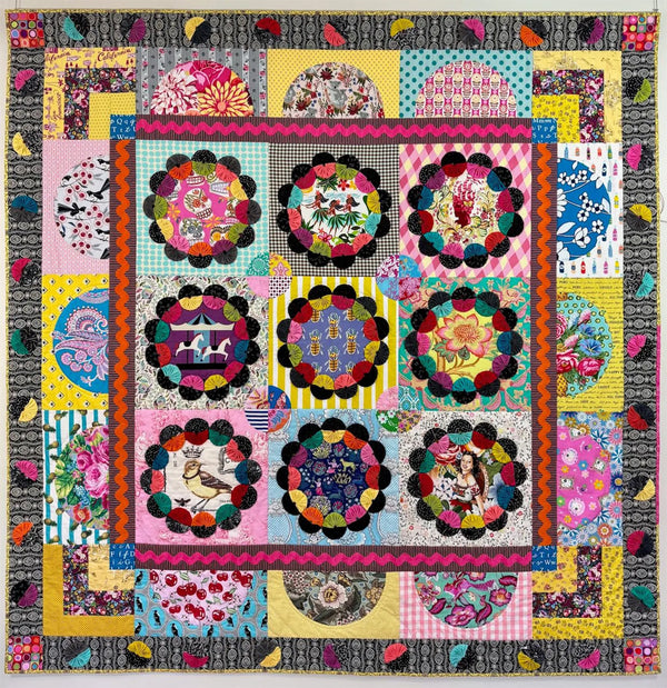 YoYo Bloom Quilt Pattern