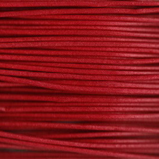 Waxed Cotton Cording - Dark Red