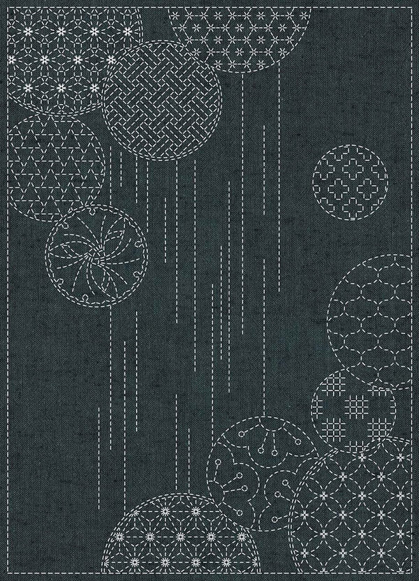 Sashiko Cloth - Windchimes