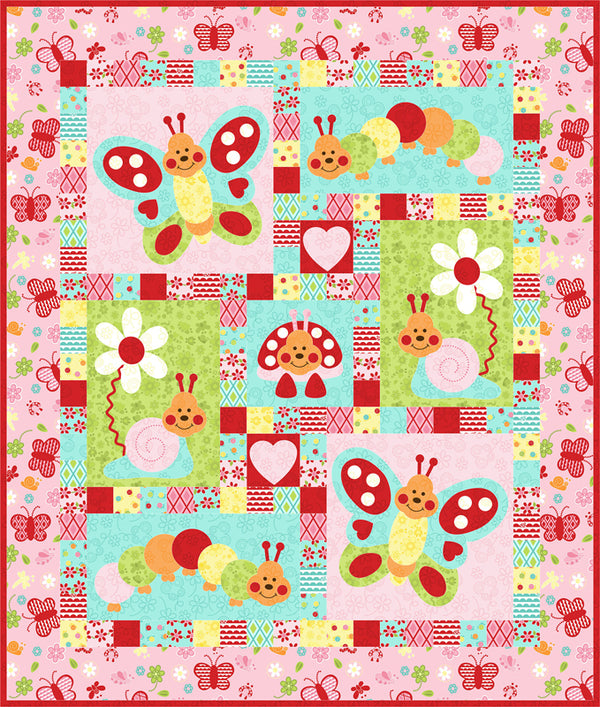 Bugsy (Pink) Pattern