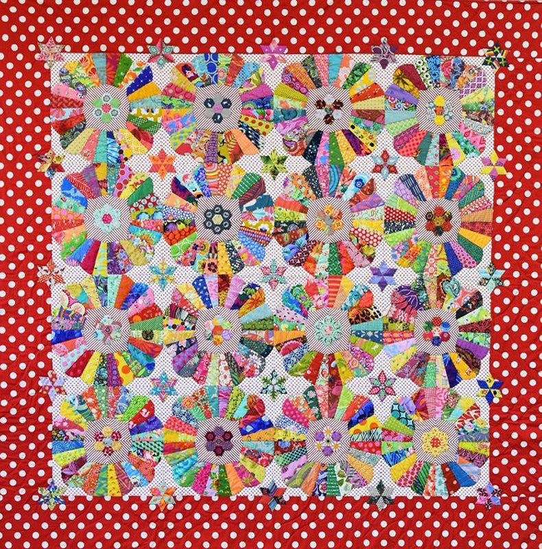 Cherry Bomb Quilt Pattern | whateverwhereever