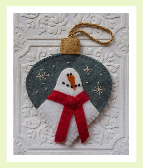 Make Merry Snowman Pattern