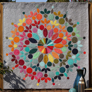 Modern Mandala Quilt Pattern