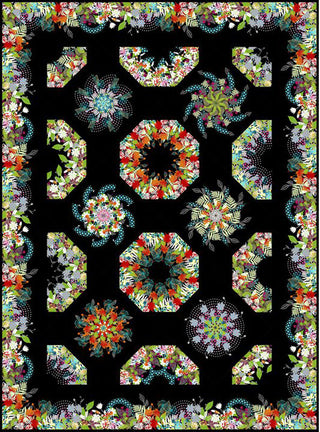One Fabric Kaleidoscope