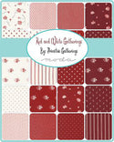 Red and White Gatherings Layer Cake