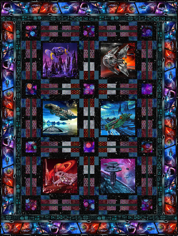 Sci-Fi Quilt Pattern