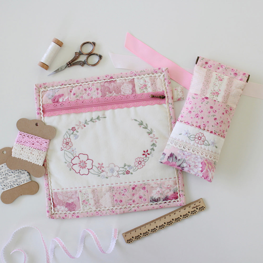 Spring Fling Pouch Set Pattern | whateverwhereever
